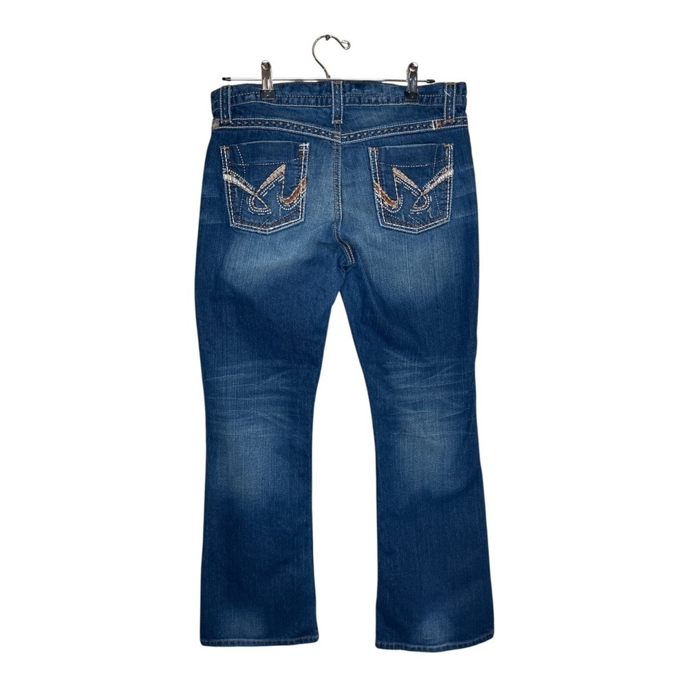 Cruel Girl Denim Shawna Slim Western Bootcut Cowgirl Blue Jeans Size 11S